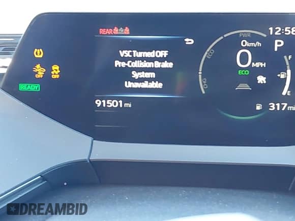 2023 Toyota Prius LE с VIN JTDACAAUXP3009767, выставлен на аукционе IAAI как лот 43528989 с пробегом 91 501 миль миль и . История ставок и продаж доступна на DreamBid. Изображение 7.