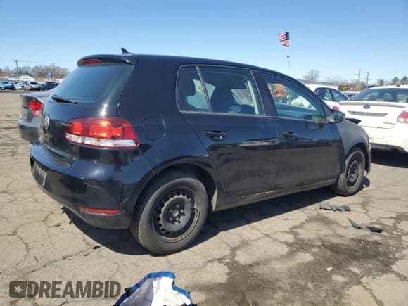 ✅ 2013 Volkswagen Golf w/Conv & Sunroof • VIN: WVWDB7AJ5DW139054 • Lot: 52158875. Listed on Copart with 163,584 mi. Free auction sales archive from the USA and detailed vehicle history report at DreamBid. Image 3.