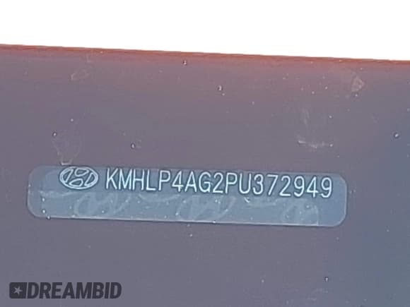 ✅ 2023 Hyundai Elantra Limited • VIN: KMHLP4AG2PU372949 • Lot: 43204971. Listed on IAAI with 41,273 mi. Free auction sales archive from the USA and detailed vehicle history report at DreamBid. Image 9.