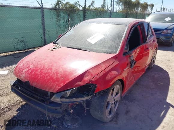 ✅ 2016 Volkswagen Golf GTI S • VIN: 3VW5T7AU2GM069445 • Лот: 43555625. Опубликован ранее на IAAI с пробегом 109 867 миль. Бесплатный доступ к архиву аукционных продаж из США и подробный отчёт об истории автомобиля на DreamBid. Изображение 2.