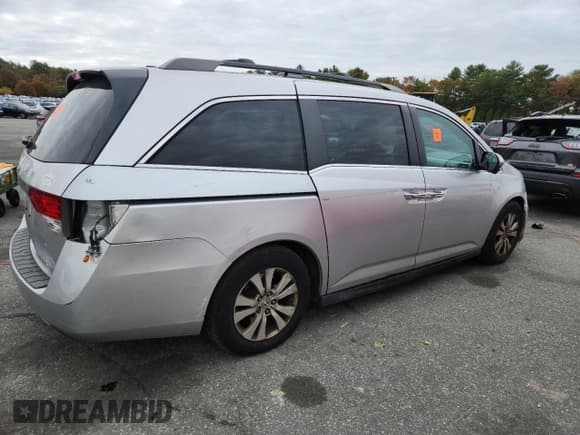 ✅ 2014 Honda Odyssey EX-L • VIN: 5FNRL5H61EB043131 • Lot: 89499605. Listed on Copart with 249,768 mi. Free auction sales archive from the USA and detailed vehicle history report at DreamBid. Image 3.