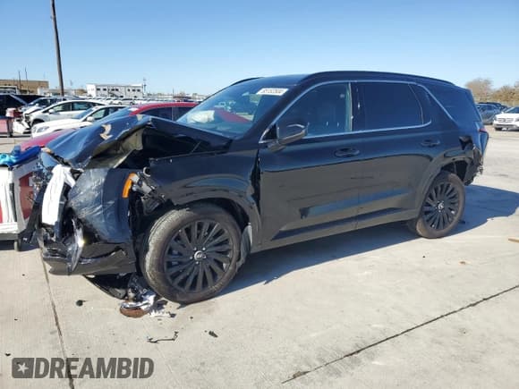 ✅ 2024 Hyundai Palisade Calligraphy • VIN: KM8R7DGE3RU775745 • Lot: 85152504. Listed on Copart with 3,548 mi. Free auction sales archive from the USA and detailed vehicle history report at DreamBid. Image 1.