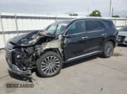 ✅ 2023 Hyundai Palisade Calligraphy • VIN: KM8R7DGE9PU632196 • Лот: 68052284. Опубликован ранее на Copart с пробегом 18 645 миль. Бесплатный доступ к архиву аукционных продаж из США и подробный отчёт об истории автомобиля на DreamBid. Изображение 1.