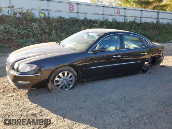 ✅ 2009 Buick LaCrosse CXL • VIN: 2G4WD582091121206 • Лот: 86258555. Опубликован ранее на Copart с пробегом 124 895 миль. Бесплатный доступ к архиву аукционных продаж из США и подробный отчёт об истории автомобиля на DreamBid. Изображение 1.