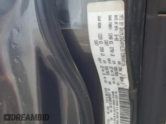 ✅ 2002 Jeep Grand Cherokee Laredo • VIN: 1J4GW48N92C321356 • Lot: 67315825. Listed on Copart with 112,829 mi. Free auction sales archive from the USA and detailed vehicle history report at DreamBid. Image 13.