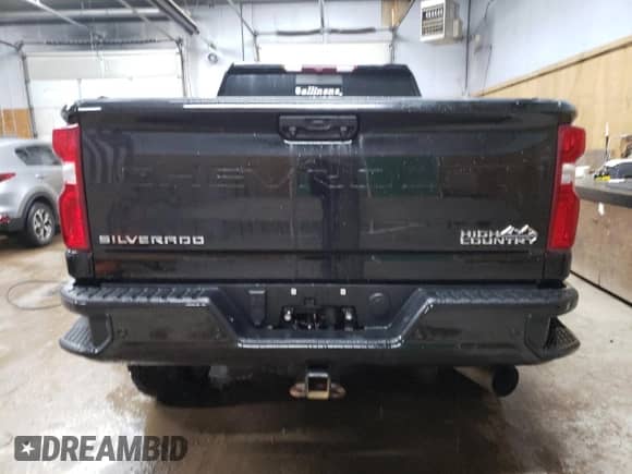 2022 Chevrolet Silverado 2500HD High Country with VIN 2GC4YREY9N1212789, listed as a Copart auction lot 54258875 with Not provided miles and Clean title. Bid and sale history available at DreamBid. Image 6.