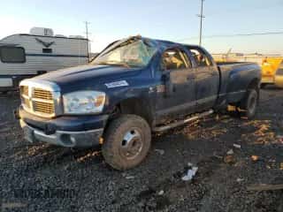 2007 Dodge 3500 SLT z VIN 3D7MX48A97G805718, wystawiony jako Copart lot #87484274 z przebiegiem 204 386 mil mil oraz Szkoda całkowita • Salvage title. Historia ofert i sprzedaży dostępna na DreamBid. Obrazek 1.