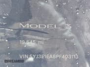 ✅ 2023 Tesla Model 3 • VIN: 5YJ3E1EA8PF403113 • Lot: 41967532. Wystawiony na IAAI z przebiegiem 19 545 mil. Bezpłatny archiwum sprzedaży aukcyjnych z USA i szczegółowy raport historii pojazdu na DreamBid. Zdjęcie 14.