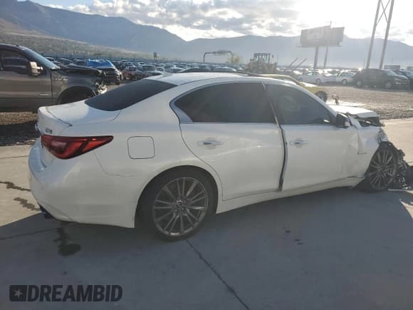 ✅ 2019 Infiniti Q50 Red Sport 400 • VIN: JN1FV7AP3KM760311 • Lot: 85918435. Wystawiony na Copart z przebiegiem 48 831 mil. Bezpłatny archiwum sprzedaży aukcyjnych z USA i szczegółowy raport historii pojazdu na DreamBid. Zdjęcie 3.