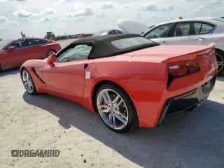 2016 Chevrolet Corvette 2LT с VIN 1G1YC3D76G5103805, выставлен на аукционе Copart как лот 74083264 с пробегом Не указан миль и Списание • Salvage title. История ставок и продаж доступна на DreamBid. Изображение 2.