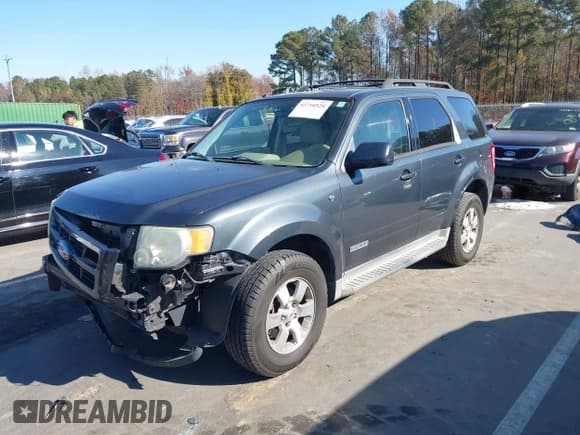 ✅ 2008 Ford Escape Limited • VIN: 1FMCU94128KE65044 • Lot: 43710520. Listed on IAAI with 121,822 mi. Free auction sales archive from the USA and detailed vehicle history report at DreamBid. Image 2.