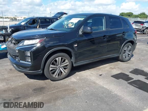 2020 Mitsubishi Outlander ES with VIN JA4AP3AU8LU014769, listed as a IAAI auction lot 43339515 with 23,385 mi miles and . Bid and sale history available at DreamBid. Image 18.