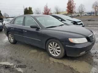 2006 Hyundai Azera SE z VIN KMHFC46F56A097392, wystawiony jako Copart lot #81001514 z przebiegiem 151 469 mil mil oraz Czysty tytuł • Clean title. Historia ofert i sprzedaży dostępna na DreamBid. Obrazek 4.