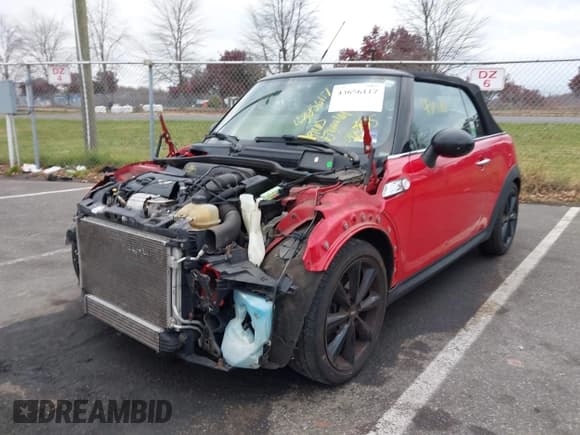 ✅ 2013 MINI Convertible S • VIN: WMWZP3C58DT297757 • Lot: 43656117. Listed on IAAI with 109,314 mi. Free auction sales archive from the USA and detailed vehicle history report at DreamBid. Image 2.