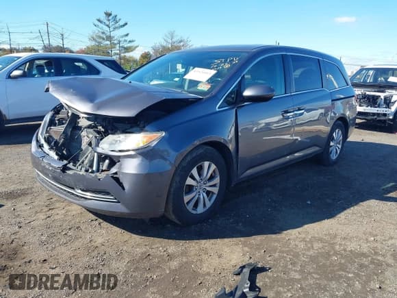✅ 2015 Honda Odyssey EX-L • VIN: 5FNRL5H63FB105095 • Lot: 43521013. Wystawiony na IAAI z przebiegiem 156 360 mil. Bezpłatny archiwum sprzedaży aukcyjnych z USA i szczegółowy raport historii pojazdu na DreamBid. Zdjęcie 2.