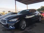 ✅ 2021 Infiniti Q50 Luxe • VIN: JN1EV7BP2MM705846 • Lot: 43727308. Wystawiony na IAAI z przebiegiem 25 668 mil. Bezpłatny archiwum sprzedaży aukcyjnych z USA i szczegółowy raport historii pojazdu na DreamBid. Zdjęcie 2.