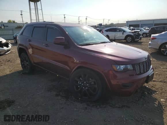 ✅ 2021 Jeep Grand Cherokee Laredo X • VIN: 1C4RJFAG1MC515757 • Lot: 80525785. Listed on Copart with 35,441 mi. Free auction sales archive from the USA and detailed vehicle history report at DreamBid. Image 4.