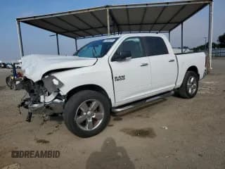 ✅ 2017 Ram 1500 Big Horn • VIN: 1C6RR6LG9HS524862 • Lot: 57983035. Listed on Copart with 69,805 mi. Free auction sales archive from the USA and detailed vehicle history report at DreamBid. Image 1.