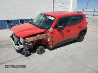 ✅ 2017 Jeep Renegade Sport • VIN: ZACCJAAB5HPG17058 • Lot: 66441375. Wystawiony na Copart z przebiegiem 56 522 mil. Bezpłatny archiwum sprzedaży aukcyjnych z USA i szczegółowy raport historii pojazdu na DreamBid. Zdjęcie 1.