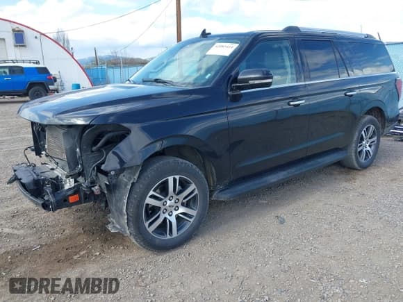 ✅ 2024 Ford Expedition Max Limited • VIN: 1FMJK2A81REA41067 • Lot: 42083414. Listed on IAAI with 39,383 mi. Free auction sales archive from the USA and detailed vehicle history report at DreamBid. Image 2.
