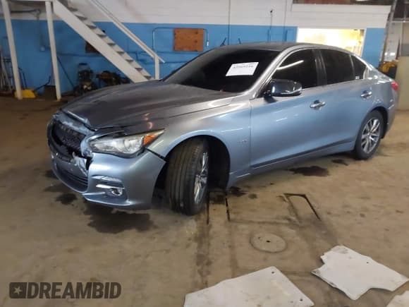✅ 2017 Infiniti Q50 Premium • VIN: JN1EV7AR2HM832864 • Lot: 43569216. Listed on IAAI with 77,863 mi. Free auction sales archive from the USA and detailed vehicle history report at DreamBid. Image 2.