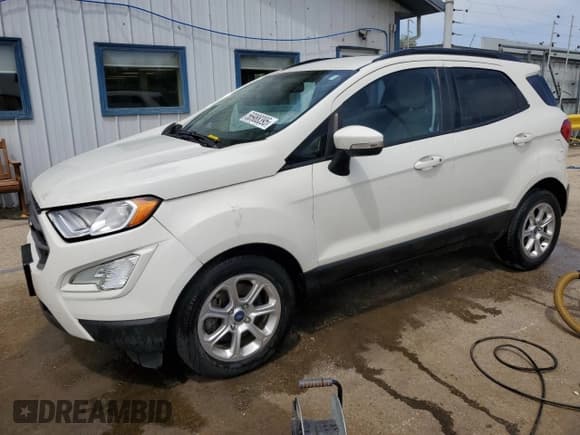 ✅ 2021 Ford EcoSport SE • VIN: MAJ3S2GE2MC408532 • Lot: 56988395. Listed on Copart with 48,869 mi. Free auction sales archive from the USA and detailed vehicle history report at DreamBid. Image 1.