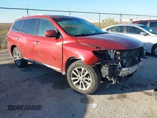 ✅ 2015 Nissan Pathfinder S • VIN: 5N1AR2MMXFC644532 • Lot: 40776299. Wystawiony na IAAI z przebiegiem 186 549 mil. Bezpłatny archiwum sprzedaży aukcyjnych z USA i szczegółowy raport historii pojazdu na DreamBid. Zdjęcie 1.