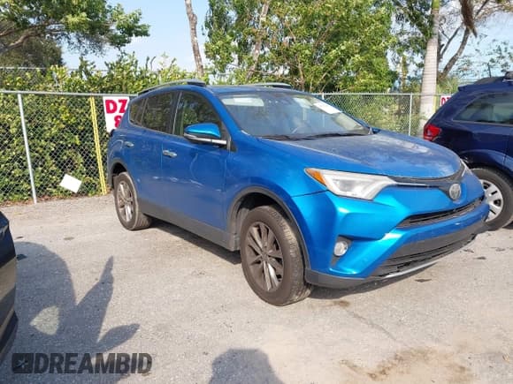 ✅ 2016 Toyota RAV4 Limited • VIN: JTMYFREV2GJ068248 • Lot: 41252405. Listed on IAAI with 130,432 mi. Free auction sales archive from the USA and detailed vehicle history report at DreamBid. Image 1.