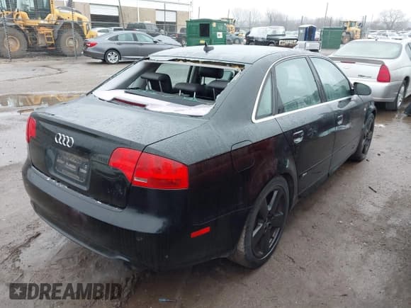 ✅ 2008 Audi A4 2.0T • VIN: WAUBF78EX8A089756 • Lot: 43743882. Listed on IAAI with 151,065 mi. Free auction sales archive from the USA and detailed vehicle history report at DreamBid. Image 4.