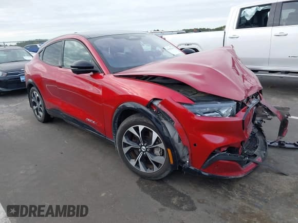 ✅ 2021 Ford Mustang Mach-E Premium • VIN: 3FMTK3R78MMA02716 • Lot: 43421743. Listed on IAAI with 60,561 mi. Free auction sales archive from the USA and detailed vehicle history report at DreamBid. Image 1.