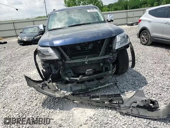 ✅ 2023 Nissan Armada Platinum • VIN: JN8AY2DB4P9834836 • Lot: 54918235. Listed on Copart with 28,197 mi. Free auction sales archive from the USA and detailed vehicle history report at DreamBid. Image 14.