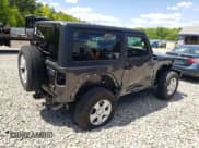 ✅ 2020 Jeep Wrangler Sport S • VIN: 1C4GJXAG1LW240627 • Lot: 58375555. Listed on Copart with 55,075 mi. Free auction sales archive from the USA and detailed vehicle history report at DreamBid. Image 3.