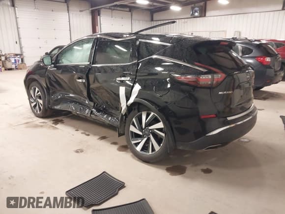 ✅ 2024 Nissan Murano SL • VIN: 5N1AZ2CS9RC128053 • Lot: 43481428. Wystawiony na IAAI z przebiegiem 17 921 mil. Bezpłatny archiwum sprzedaży aukcyjnych z USA i szczegółowy raport historii pojazdu na DreamBid. Zdjęcie 3.