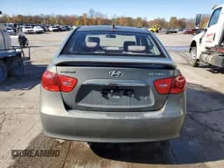 2009 Hyundai Elantra GLS with VIN KMHDU46D49U748680, listed as a Copart auction lot 90866255 with 93,299 mi miles and Salvage title. Bid and sale history available at DreamBid. Image 6.