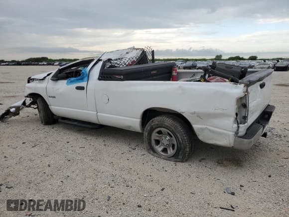 ✅ 2008 Dodge 1500 SLT • VIN: 1D7HA16N98J244590 • Лот: 62113314. Опубликован ранее на Copart с пробегом Не указан. Бесплатный доступ к архиву аукционных продаж из США и подробный отчёт об истории автомобиля на DreamBid. Изображение 2.