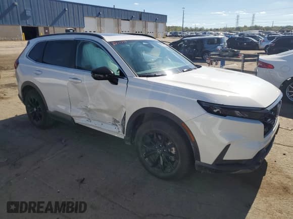 ✅ 2025 Honda CR-V Sport-L • VIN: 2HKRS6H81SH804859 • Lot: 84948135. Listed on Copart with 14,120 mi. Free auction sales archive from the USA and detailed vehicle history report at DreamBid. Image 4.