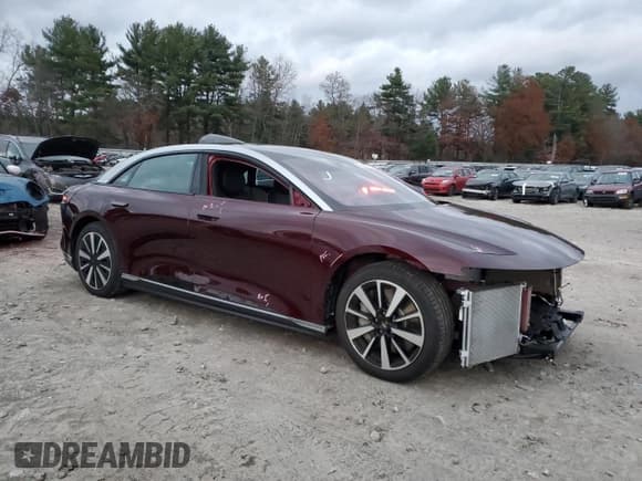 ✅ 2025 Lucid Air Touring • VIN: 50EA1TEA3SA007781 • Lot: 91828645. Wystawiony na Copart z przebiegiem 5 438 mil. Bezpłatny archiwum sprzedaży aukcyjnych z USA i szczegółowy raport historii pojazdu na DreamBid. Zdjęcie 4.