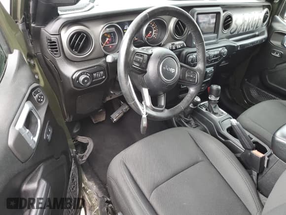 ✅ 2021 Jeep Wrangler Sport • VIN: 1C4GJXAN5MW668474 • Lot: 53238095. Listed on Copart with Not provided. Free auction sales archive from the USA and detailed vehicle history report at DreamBid. Image 8.