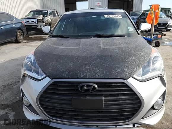 2016 Hyundai Veloster Turbo with VIN KMHTC6AE0GU257353, listed as a Copart auction lot 85751845 with 82,152 mi miles and Salvage title. Bid and sale history available at DreamBid. Image 13.