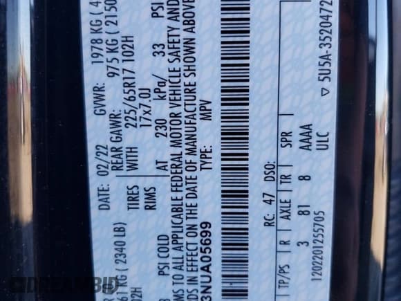 ✅ 2022 Ford Escape S • VIN: 1FMCU0F63NUA05699 • Lot: 86219075. Wystawiony na Copart z przebiegiem 64 618 mil. Bezpłatny archiwum sprzedaży aukcyjnych z USA i szczegółowy raport historii pojazdu na DreamBid. Zdjęcie 13.