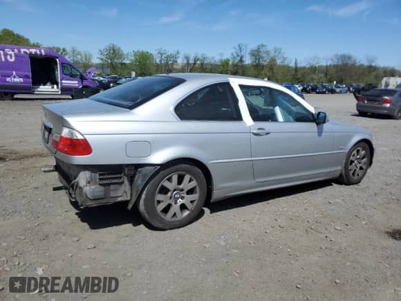 2000 BMW 3 Series 323Ci с VIN WBABM3345YJN83679, выставлен на аукционе Copart как лот 54029145 с пробегом 165 327 миль миль и Списание • Salvage title. История ставок и продаж доступна на DreamBid. Изображение 3.