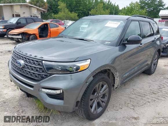 ✅ 2022 Ford Explorer XLT • VIN: 1FMSK7DHXNGB36481 • Лот: 42375312. Опубликован ранее на IAAI с пробегом 55 538 миль. Бесплатный доступ к архиву аукционных продаж из США и подробный отчёт об истории автомобиля на DreamBid. Изображение 2.