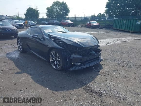 ✅ 2018 Lexus LC 500h • VIN: JTHHP5AY6JA001289 • Lot: 42563869. Listed on IAAI with 59,264 mi. Free auction sales archive from the USA and detailed vehicle history report at DreamBid. Image 1.