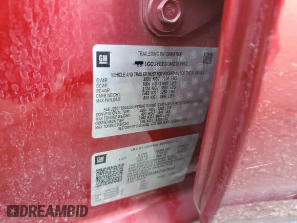 ✅ 2021 Chevrolet Silverado 1500 RST • VIN: 1GCUYEED3MZ167652 • Lot: 92045125. Wystawiony na Copart z przebiegiem Nie podano. Bezpłatny archiwum sprzedaży aukcyjnych z USA i szczegółowy raport historii pojazdu na DreamBid. Zdjęcie 12.