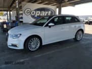✅ 2017 Audi A3 e-tron Sportback Premium • VIN: WAUUPBFF6HA111398 • Lot: 69562995. Wystawiony na Copart z przebiegiem 95 011 mil. Bezpłatny archiwum sprzedaży aukcyjnych z USA i szczegółowy raport historii pojazdu na DreamBid. Zdjęcie 1.