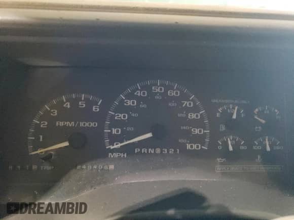 1998 Chevrolet Silverado 1500 with VIN 1GCEK19RXWE115952, listed as a Copart auction lot 87422535 with 248,499 mi miles and Salvage title. Bid and sale history available at DreamBid. Image 9.
