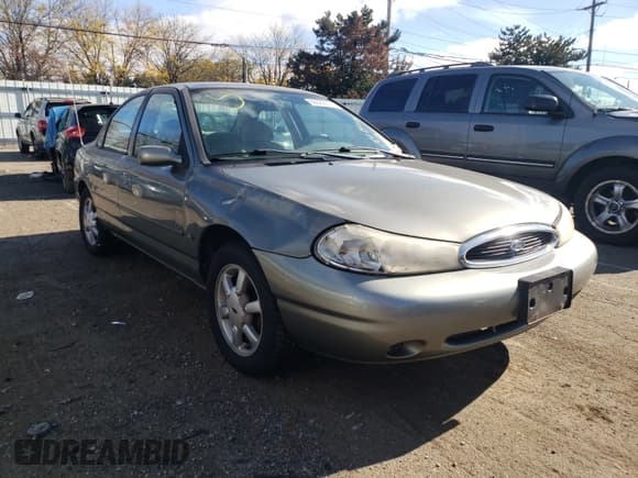 ✅ 1999 Ford Contour SE • VIN: 1FAFP6630XK187416 • Lot: 59289555. Listed on Copart with 95,394 mi. Free auction sales archive from the USA and detailed vehicle history report at DreamBid. Image 1.