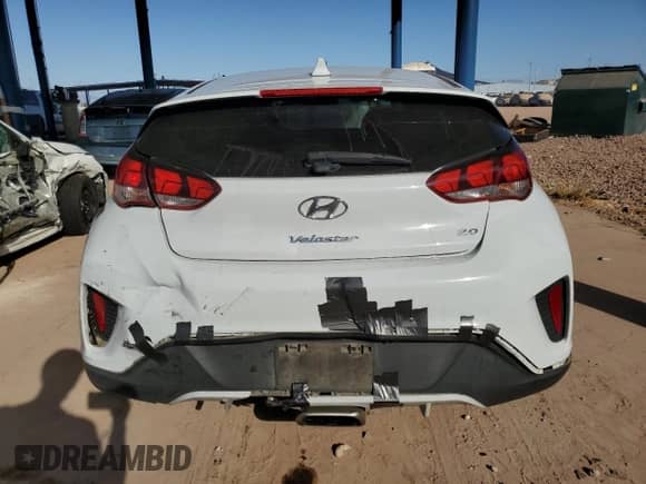 2019 Hyundai Veloster Premium z VIN KMHTG6AF5KU019648, wystawiony jako Copart lot #83897644 z przebiegiem 79 636 mil mil oraz Szkoda całkowita • Salvage title. Historia ofert i sprzedaży dostępna na DreamBid. Obrazek 6.
