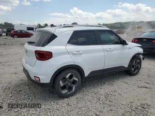 ✅ 2021 Hyundai Venue SEL • VIN: KMHRC8A37MU072653 • Lot: 59979284. Listed on Copart with 38,399 mi. Free auction sales archive from the USA and detailed vehicle history report at DreamBid. Image 3.