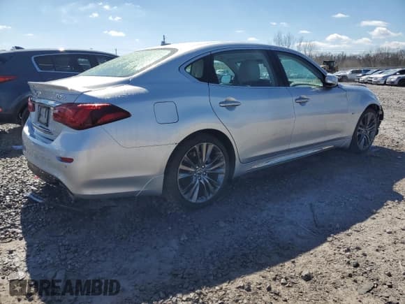 ✅ 2018 Infiniti Q70 Luxe • VIN: JN1BY1PP6JM330507 • Лот: 46118465. Опубликован ранее на Copart с пробегом 38 626 миль. Бесплатный доступ к архиву аукционных продаж из США и подробный отчёт об истории автомобиля на DreamBid. Изображение 3.